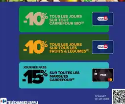 Carrefour Carrefour Bio offre