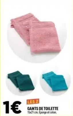 Centrakor GANTS DE TOILETTE offre