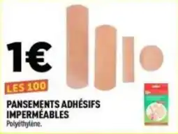 Centrakor PANSEMENTS ADHÉSIFS IMPERMÉABLES offre