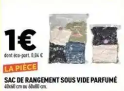 Centrakor SAC DE RANGEMENT SOUS VIDE PARFUMÉ offre