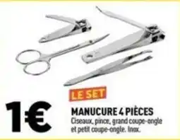 Centrakor LE SET MANUCURE 4 PIÈCES offre