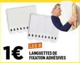 Centrakor LES 8 LANGUETTES DE FIXATION ADHESIVES offre