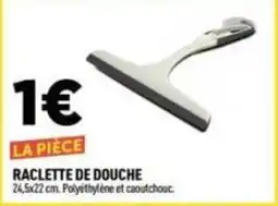Centrakor RACLETTE DE DOUCHE offre
