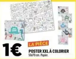 Centrakor LA PIÈCE POSTER XXL À COLORIER offre
