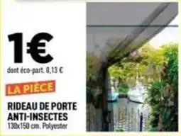 Centrakor LA PIÈCE RIDEAU DE PORTE ANTI-INSECTES offre