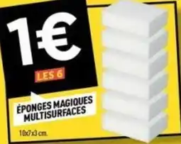 Centrakor Éponges Magiques Multisurfaces offre