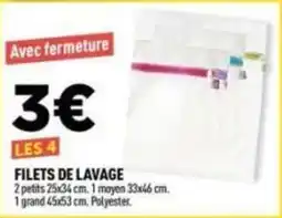 Centrakor FILETS DE LAVAGE offre