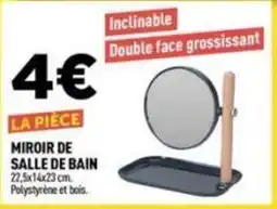 Centrakor MIROIR DE SALLE DE BAIN offre