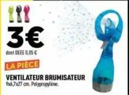 Centrakor VENTILATEUR BRUMISATEUR offre
