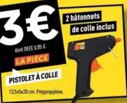 Centrakor LA PIÈCE PISTOLET À COLLE offre