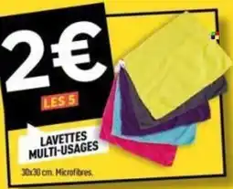 Centrakor LAVETTES MULTI-USAGES offre