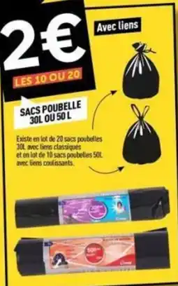 Centrakor SACS POUBELLE offre