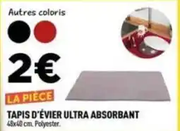 Centrakor TAPIS D'ÉVIER ULTRA ABSORBANT offre