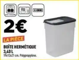 Centrakor BOÎTE HERMÉTIQUE offre