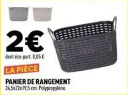 Centrakor PANIER DE RANGEMENT offre