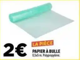 Centrakor PAPIER À BULLE offre