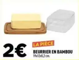 Centrakor LA PIÈCE BEURRIER EN BAMBOU offre