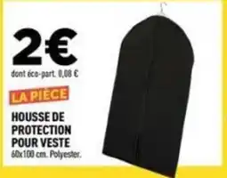 Centrakor LA PIÈCE HOUSSE DE PROTECTION POUR VESTE offre