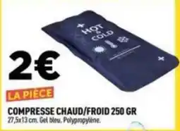 Centrakor COMPRESE CHAUD/FOID offre