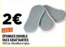Centrakor ÉPONGES DOUBLE FACE GRATTANTES offre