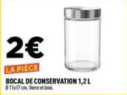 Centrakor BOCAL DE CONSERVATION offre