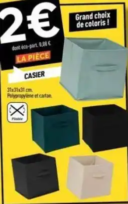 Centrakor LA PIÈCE CASIER offre