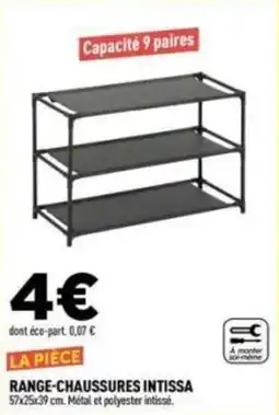 Centrakor INTISSA RANGE-CHAUSSEURS offre