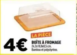 Centrakor LA PIÈCE BOÎTE À FROMAGE offre