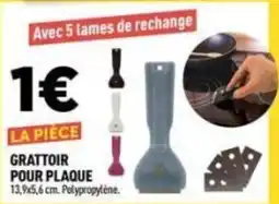 Centrakor GRATTOIR POUR PLAQUE offre