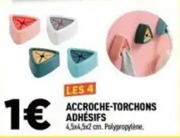 Centrakor ACCROCHE-TORCHONS ADHÉSIFS offre
