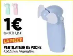 Centrakor VENTILATEUR DE POCHE offre