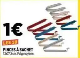 Centrakor PINCES À SACHET offre