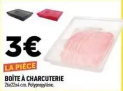 Centrakor BOÎTE À CHARCUTERIE offre