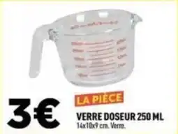 Centrakor VERRE DOSEUR 250 ML offre