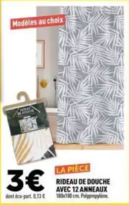 Centrakor RIDEAU DE DOUCHE offre