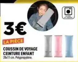 Centrakor COUSSIN DE VOYAGE CEINTURE ENFANT offre