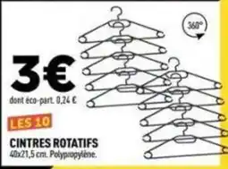 Centrakor CINTRES ROTATIFS offre