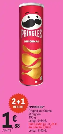 E.Leclerc Express PRINGLES Original offre