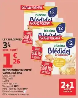 Auchan Drive bledina Blédidej offre