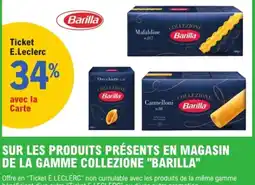 E.Leclerc Express Barilla Collezione offre