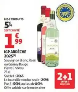Auchan Drive Pierre Chanou offre