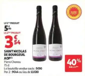 Pierre Chanau Saint Nicolas de Bourgueuil AOP