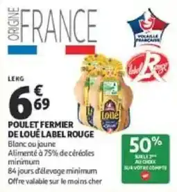 Auchan Drive Loué Poulet fermier offre