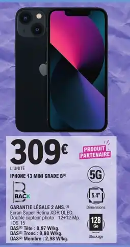 E.Leclerc iPhone 13 Mini offre