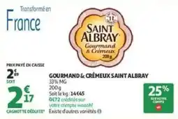 Auchan Drive SAINT ALBRAY GOURMAND & CRÉMEUX offre
