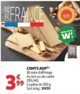 Auchan Drive COMTE AOP offre