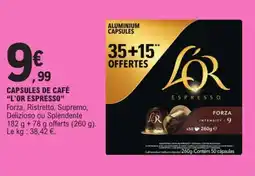 E.Leclerc Express L'OR ESPRESSO offre