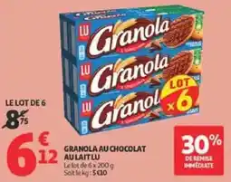Auchan Drive LU Granola offre
