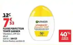Auchan Drive GARNIER FLUIDE PERFECTEUR TEINTÉ offre
