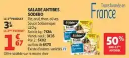 Auchan Drive SODEBO SALADE ANTIBES offre